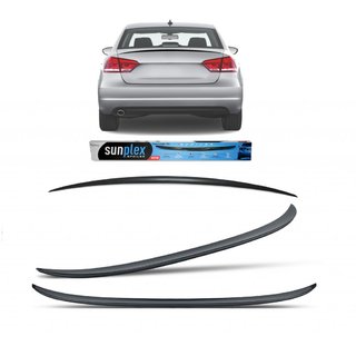 Спойлер Lip (Sunplex, Черный) Chevrolet Cruze 2009-2015 гг.