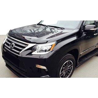 Дефлектор капота (SIM) Lexus GX460 2009-2023 гг. фото 1