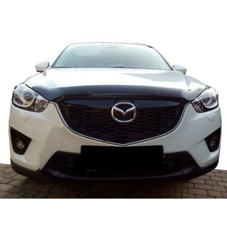 Дефлектор капота (SIM) Mazda CX-5 2012-2017 гг. фото 1