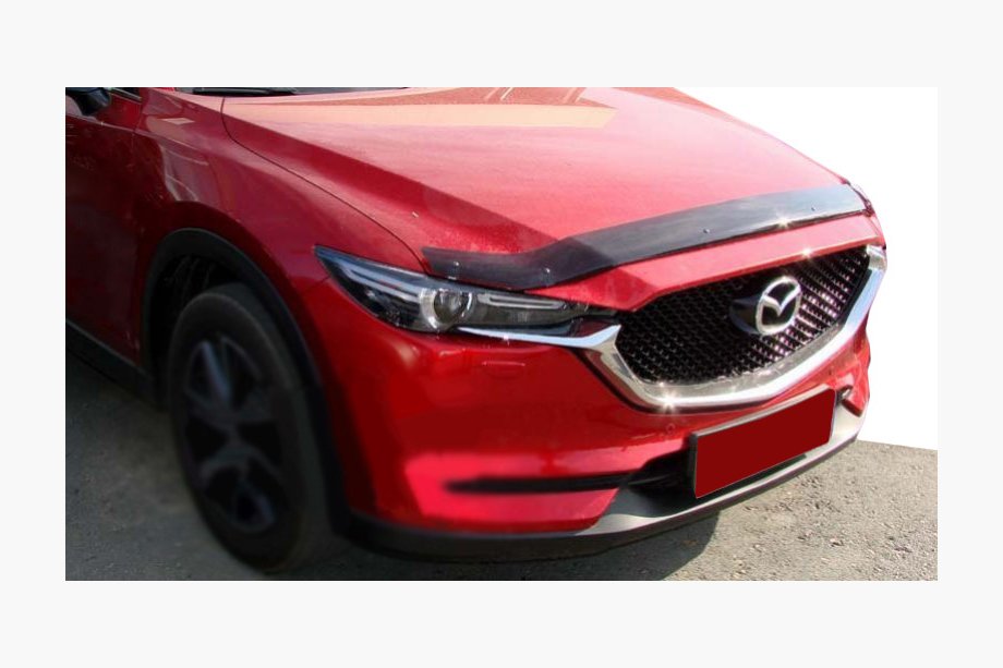 Mazda CX-5 2017- гг. Дефлектор капота (SIM) Image