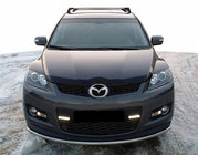 Mazda CX-7 2006-2012 гг. Дефлектор капота (SIM) фото 1