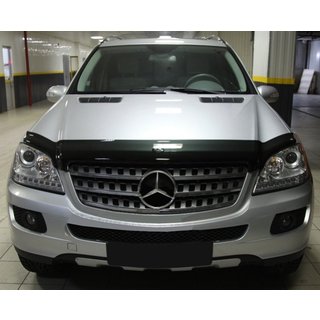 Дефлектор капота (SIM) Mercedes ML W164 2005-2011 гг. фото 1