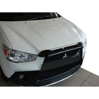 Дефлектор капота короткий 2010-2013 (SIM) Mitsubishi ASX 2010-2023 гг. фото 1