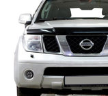 Nissan Pathfinder R51 2005-2014 гг. Дефлектор капота 2004-2010 (SIM) фото 1
