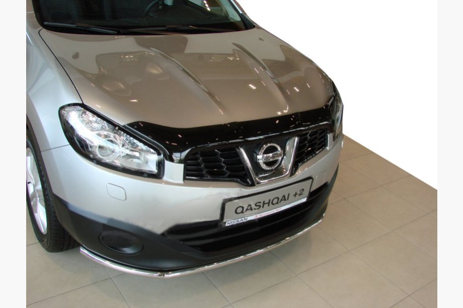 Nissan Qashqai 2010-2014 гг. Дефлектор капота (SIM) Image