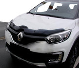 Renault Captur 2013-2019 гг. Дефлектор капота (SIM) фото 1