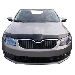 РАСПРОДАЖА! Дефлектор капота 2013-2017 (VIP) Skoda Octavia III A7 2013-2019 гг.