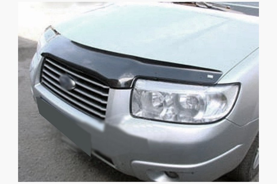 Subaru Forester 2008-2013 гг. Дефлектор капота 2006-2007 (SIM) Image