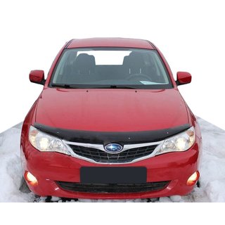 Дефлектор капота 2008-2011 (SIM) Subaru Impreza 2007-2011 гг. фото 1