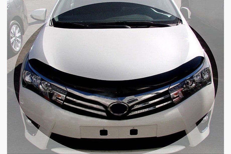 Toyota Corolla 2013-2019 гг. Дефлектор капота (SIM) Image