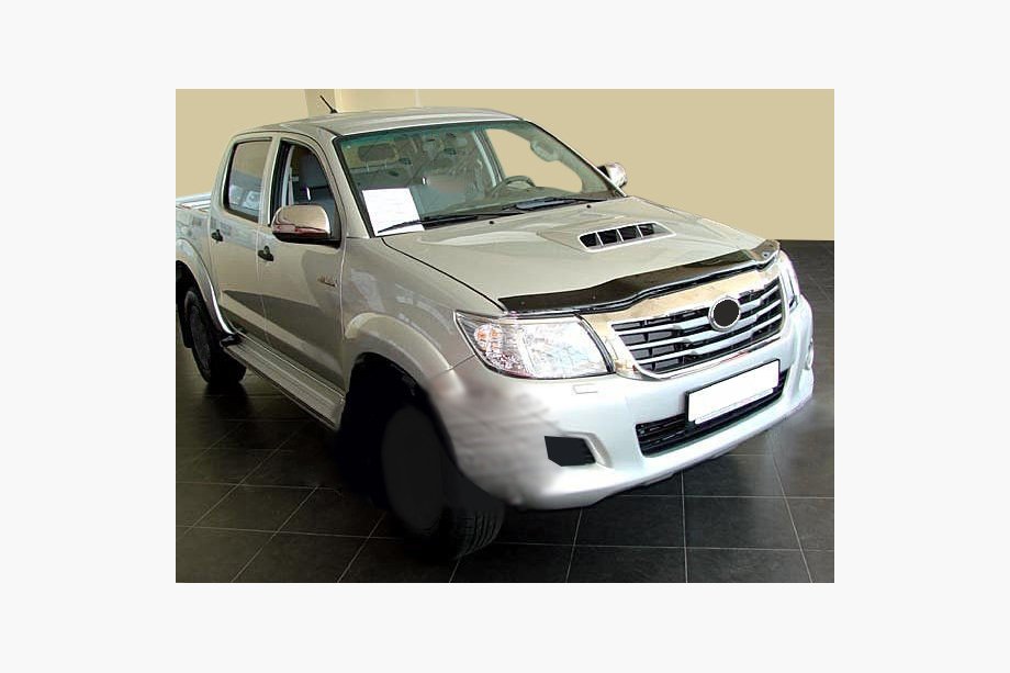 Toyota Hilux 2006-2015 гг. Дефлектор капота 2011-2015 (SIM) Image