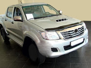 Toyota Hilux 2006-2015 гг. Дефлектор капота 2011-2015 (SIM) фото 1