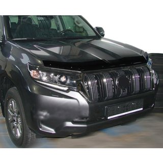 Дефлектор капота 2017+ (SIM) Toyota Land Cruiser Prado 150 2009-2023 гг. фото 3