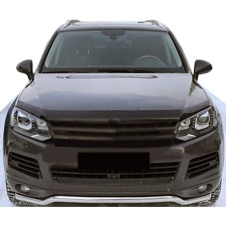 Дефлектор капота (SIM) Volkswagen Touareg 2010-2018 гг. фото 1