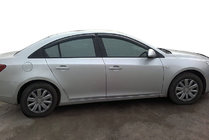Chevrolet Cruze 2009–2015 гг. Ветровики SD (4 шт, SIM) фото 1