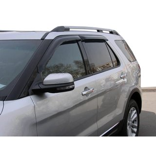 Ветровики на окна (4 шт, SIM) Ford Explorer 2011-2019 гг.