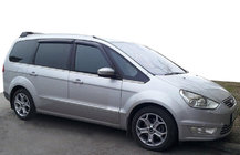 Ford Galaxy 2007-2015 гг. Ветровики на окна (4 шт, SIM) фото 1