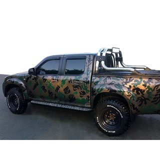 Ветровики на окна (4 шт, SIM) Ford Ranger 2007-2011 гг.