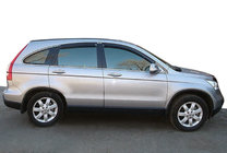Honda CRV 2007-2011 гг. Ветровики на окна (4 шт, SIM) фото 1