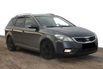 Kia Ceed 2007-2012 гг. Ветровики HB (4 шт, SIM) фото 1