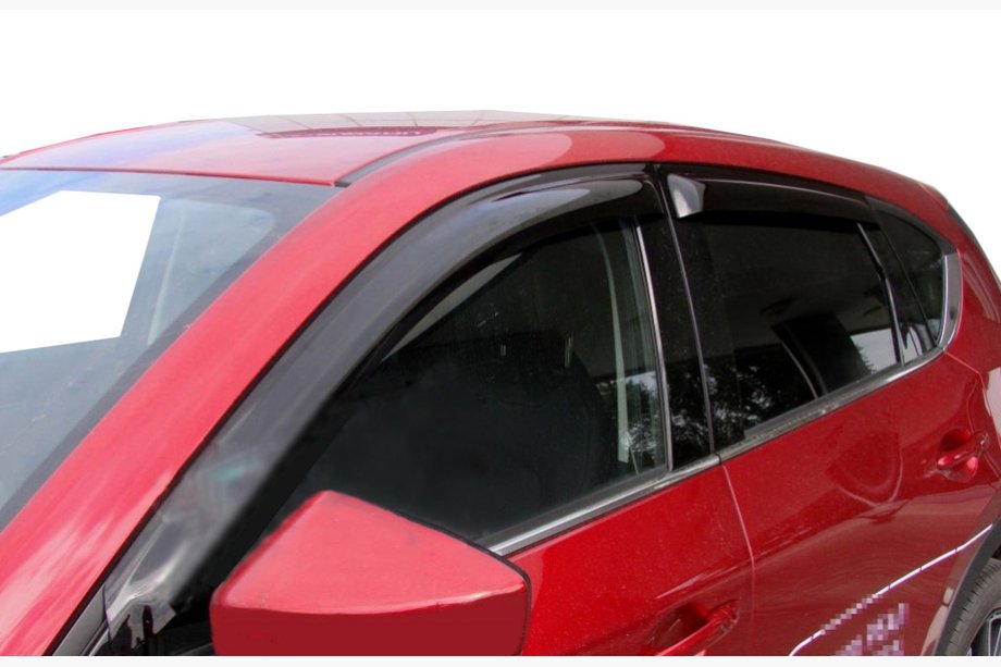 Kia Rio 2017- гг. Ветровики SD 2017+ (4 шт, SIM) Image