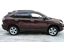 Lexus RX 2003-2009 гг. Ветровики на окна (4 шт, SIM) фото 1