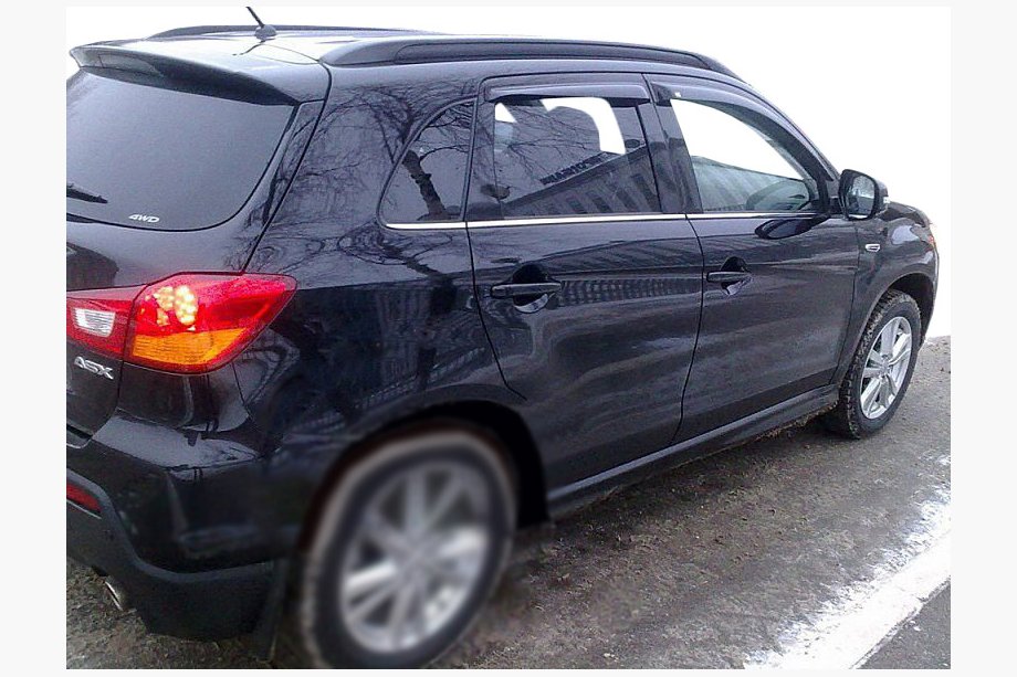 Mitsubishi ASX 2010-2023 гг. Ветровики на окна (4шт, SIM) Image