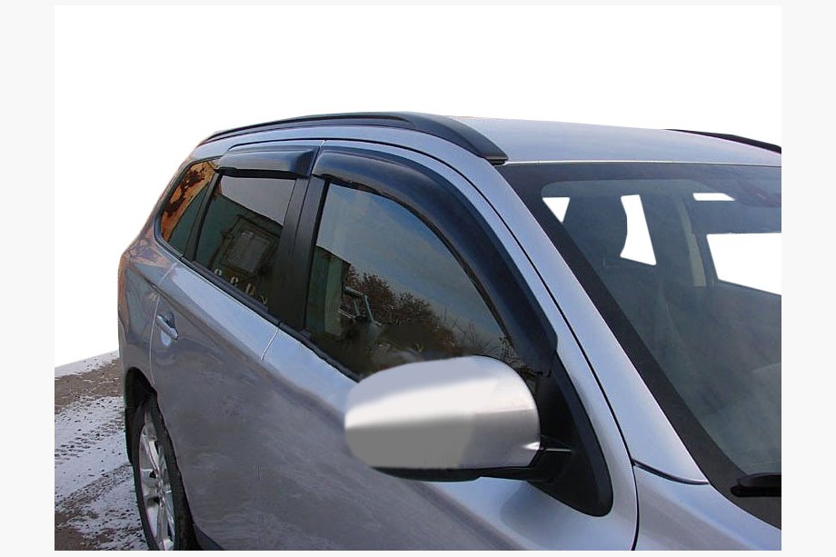 Mitsubishi Outlander 2012-2021 гг. Ветровики на окна (4шт, SIM) Image