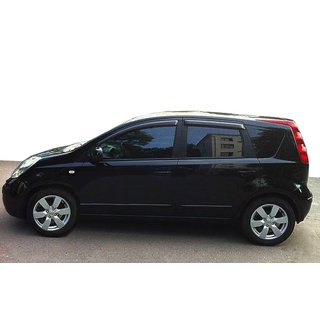 Ветровики на окна (4 шт, ANV) Nissan Note 2004-2012 гг. фото 1