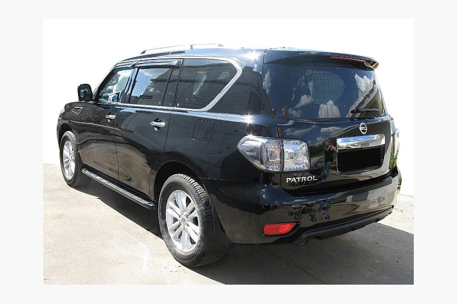 Nissan Patrol Y62 2010-2024 гг. Ветровики на окна (4шт, SIM) Image