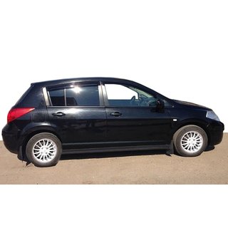 Ветровики HB (4 шт, ANV) Nissan Tiida 2004-2011 гг. фото 1