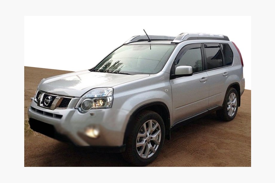 Nissan X-trail T31 2007-2014 гг. Ветровики на окна (4шт, SIM) Image