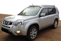 Nissan X-trail T31 2007-2014 гг. Ветровики на окна (4шт, SIM) фото 1
