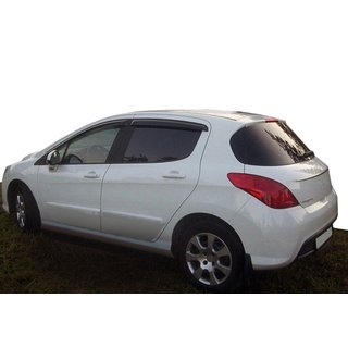 Ветровики на окна (4 шт, SIM) Peugeot 308 2007-2013 гг.