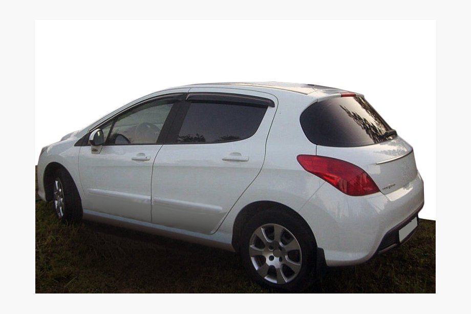 Peugeot 308 2007-2013 гг. Ветровики на окна (4 шт, SIM) Image