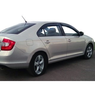 Ветровики SD (4 шт, SIM) Skoda Rapid 2012-2019 гг.