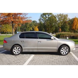 Ветровики SD (4 шт, SIM) Skoda Superb 2009-2015 гг.