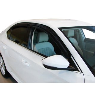 Ветровики SD (4 шт, SIM) Skoda Superb 2015-2024 гг.