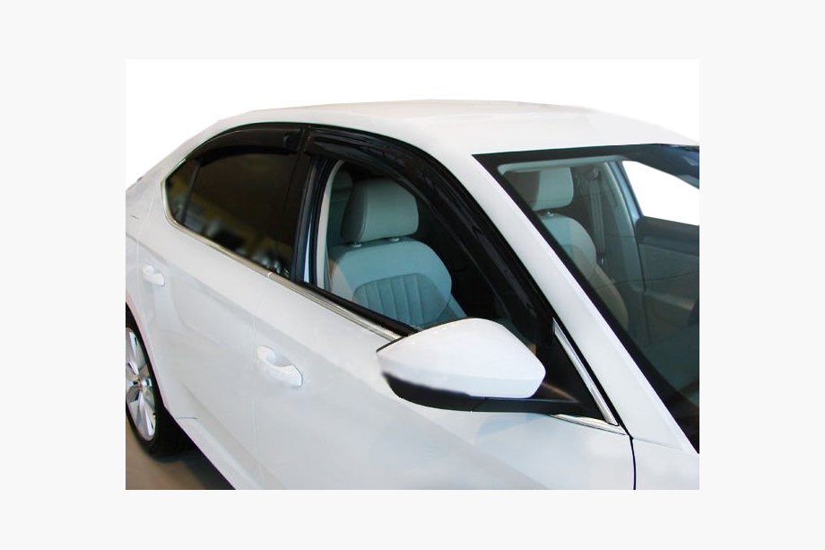 Skoda Superb 2015-2024 гг. Ветровики SD (4 шт, SIM) Image