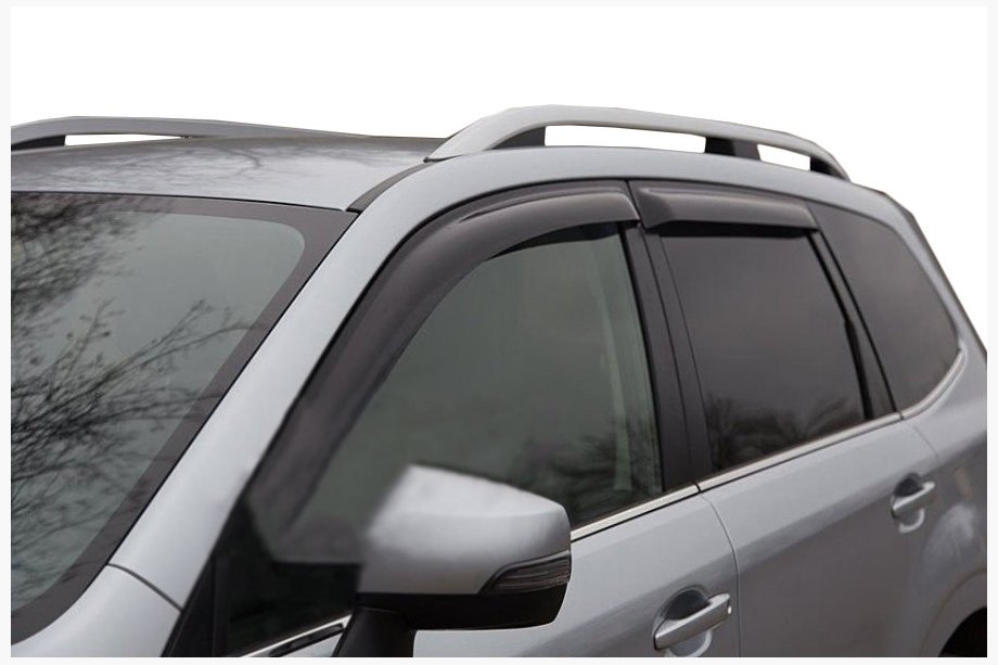 Subaru Forester 2013-2018 гг. Ветровики на окна (4 шт, SIM) Image
