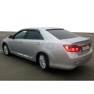 Ветровики на окна (4 шт, ANV) Toyota Camry 2011–2017 гг. фото 1