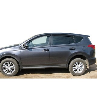 Ветровики на окна (4 шт, SIM) Toyota Rav 4 2013-2018 гг.