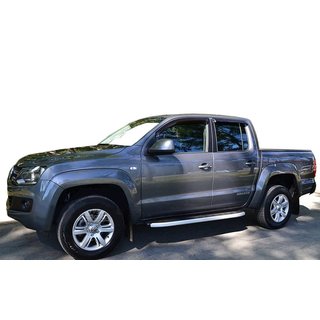 Ветровики на окна (4 шт, SIM) Volkswagen Amarok 2010-2022 гг.