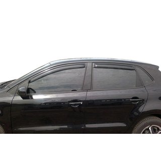 Ветровики HB (4 шт, SIM) Volkswagen Polo 2010-2017 гг.