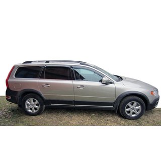 Ветровики на окна (4 шт, SIM) Volvo XC70 2007-2013 гг.