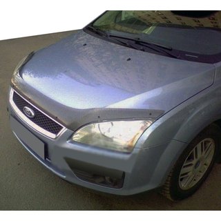 Дефлектор капота карбон лук (SIM) Ford Focus II 2005-2008 гг.