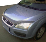 Ford Focus II 2005-2008 гг. Дефлектор капота карбон лук (SIM) фото 1