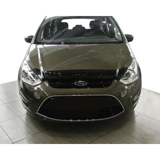Дефлектор капота 2010+ (VIP) Ford S-Max 2007-2014 гг. фото 1