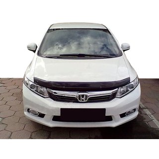 Дефлектор капота (SIM) Honda Civic Sedan IX 2011-2016 гг. фото 1