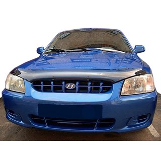 Дефлектор капота (SIM) Hyundai Accent 2000-2006 гг. фото 1
